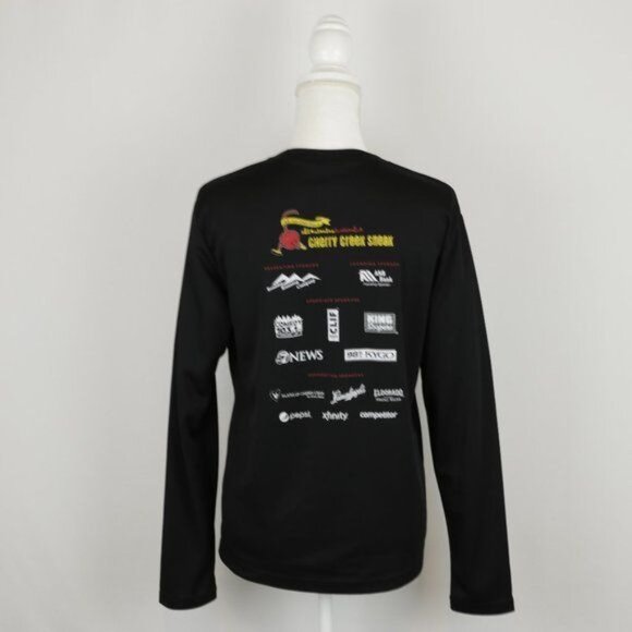 Cherry Creek Sneak 2015 Adult Unisex Small Black Graphic Long Sleeve Tech Tee - Picture 3 of 7